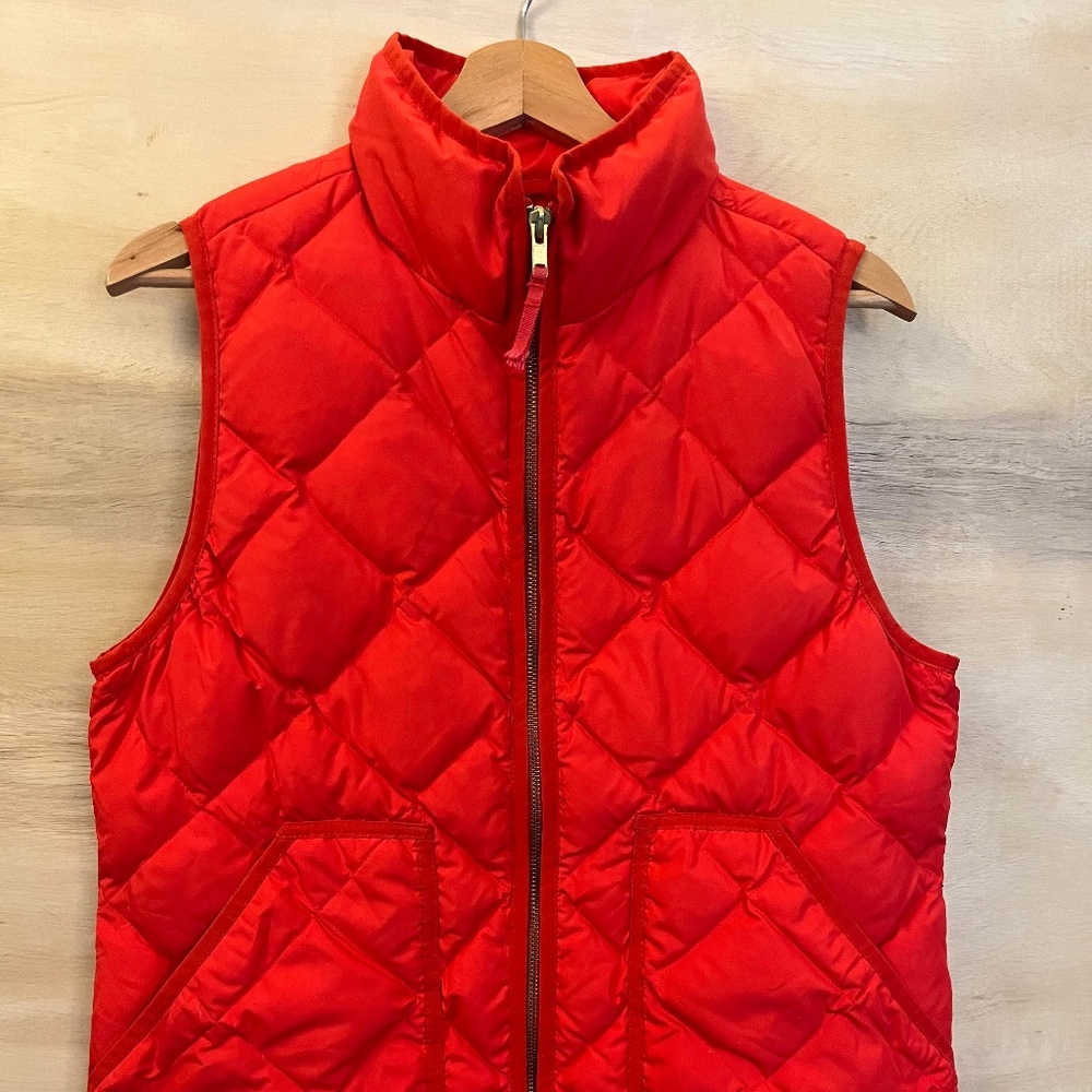 J.CREW Quilted Puffer Vest Size M